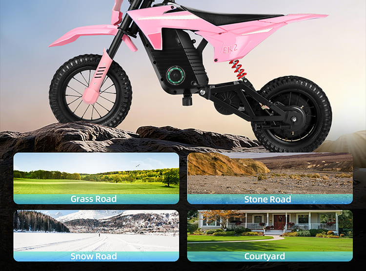 Movar EK2 Electric Dirt Bike Front View