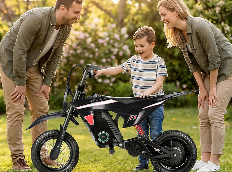 Movar EK2 Electric Dirt Bike Close Up