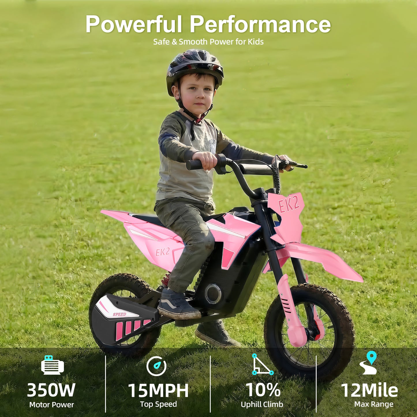 Deetago EK2 Electric Dirt Bike for Kids