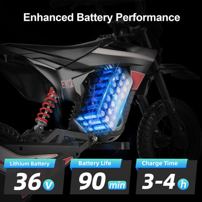 Deetago EK2 Electric Dirt Bike for Kids