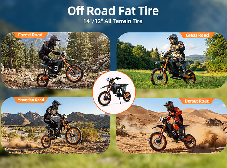Movar EK2 Electric Dirt Bike Off-road Performance